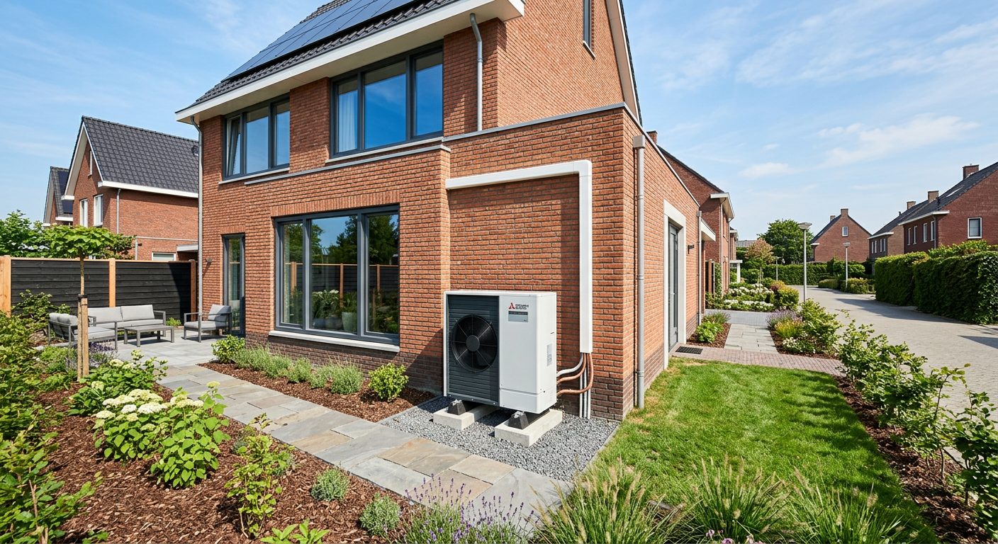 Hybride warmtepomp bij een jaren-90 woning